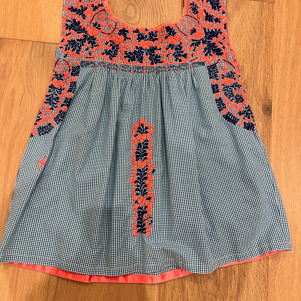 Mi Golondrina Flores Blouse